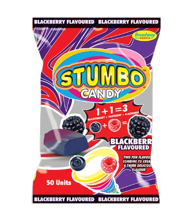 Stumbo Blackberry Flavoured Candy 50